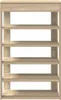 vidaXL Botník Sonoma dub 60x30x98 cm Materiál na bázi dřeva Náhled obrázku produktu 4