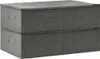 vidaXL Scatole portaoggetti 2 pezzi in tessuto 70x40x18 cm Anteprima dell’immagine prodotto 4