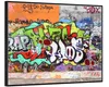 Wallario Wandbild RAP-Graffiti- Wand mit verschiedenen Produktbild-Vorschau 2