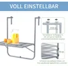 Outsunny Balkonhängetisch klappbar 4-fach Produktbild-Vorschau 4