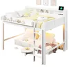 Letto a soppalco Merax 140x200 cm, letto a castello in Anteprima dell’immagine prodotto 6