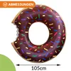 KRUMAD Ciambella galleggiante marrone gonfiabile - Ø 75 cm Anteprima dell’immagine prodotto 3