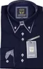 Brandneu Designer Hemd CARISMA Navy uni CRM8260 L Produktbild-Vorschau 2