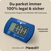 Needit Park Mini, blau, elektrische parkschijf voor de auto Productafbeelding-voorbeeld 2