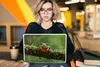 MuchoWow® Laptop Aufkleber Sticker Cover Rotäugiger Produktbild-Vorschau 5