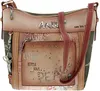 Anekke bolso bandolera bolso de hombro Peace & Love Flowers Vista previa de la imagen del producto 8