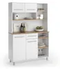 Kuchyňský bufet Vicco Pure Bílá/Řemeslný dub 120.2 x 177 Náhled obrázku produktu 5