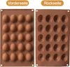 20 L?cher Walnuss Nš¹sse Form Kuchen Schokolade Formen Produktbild-Vorschau 5