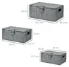 Úložné boxy HOMCOM 850-233V00GY Náhľad obrázku produktu 3