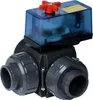Praher 3-Wege Solar Ø 63mm PVC Kugelhahn mit elektrischem Produktbild-Vorschau 6