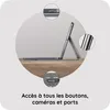 Cazy Housse pour Tablette avec Clavier compatible avec iPad Voir les images du produit 5