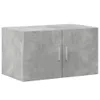 vidaXL Hochschrank Betongrau 70x42,5x225 cm Holzwerkstoff Produktbild-Vorschau 5