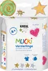 KREUL "MUCKI", set di 4 colori ad effetto glitterati per Anteprima dell’immagine prodotto 1
