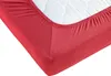 Jersey Spannbettlaken 180x200 - 200x200 cm Rot - 100% Produktbild-Vorschau 7