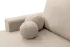 Ecksofa LANDRO Bouclé Beige mit Schlaffunktion Bettkasten Produktbild-Vorschau 8