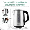 Emerio Bouilloire 3000 W – 1,7 L – Indicateur de niveau Voir les images du produit 7