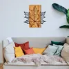 Wallity, Zając, dekoracja ścienna, czarny, drewno, 56 x 58 Podgląd zdjęcia produktu 2