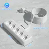 Steckdosenleiste 5 Fach Mit USB Wandmontiert Produktbild-Vorschau 7