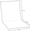 GO-DE Niederlehner-Auflage Dschungel 100 x 50 x 8 cm, grün Produktbild-Vorschau 7