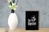 Holzschild Tiere Hund Dog The Dogfather 12x18 cm Geschenk Produktbild-Vorschau 5