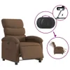 vidaXL Relaxsessel Elektrisch Braun Stoff Produktbild-Vorschau 6
