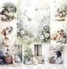 Satz Scrapbooking-Papiere 30x30 - Itd Kollektion - Cottage Anteprima dell’immagine prodotto 18