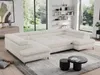 U-form Couch, Schlaffunktion, Ecksofa mit verstellbare Produktbild-Vorschau 5