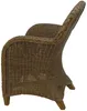 KRINES HOME Bequemer, breiter Rattansessel inkl. Polster Produktbild-Vorschau 3