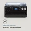 Auna - gramofon, USB, reproduktor, Bluetooth, CD, USB, DAB, Náhled obrázku produktu 3
