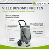 Juskys Einkaufstrolley 3in1 mit 2 Rollen für Shopping - 56 Produktbild-Vorschau 6