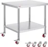 VEVOR Tavolo in acciaio inox 762 x 915 mm Tavolo da cucina Anteprima dell’immagine prodotto 9