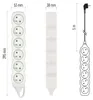 Prodlužovací kabel 5 m / 6 zásuvek / bílý / PVC / 1 mm2 Productafbeelding-voorbeeld