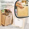 Zusammensteckbare Holzbox 32 cm Weiß Aufbewahrungsbox passend für Kallax und Expedit 4 Stück Produktbild-Vorschau