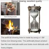 Sanduhr-Timer, 15 Minuten, geprägte goldene Sanduhr, Produktbild-Vorschau 4