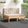 Pallet pads 2 pz. Cotone Beige Anteprima dell’immagine prodotto 1