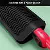 Silikonový sáček s odolnou podložkou pro žehličky na vlasy, Náhled obrázku produktu 3