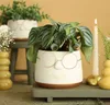 Blumentopf mit Gesicht und Brille, in zwei Farben und 4 Produktbild-Vorschau 3