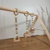 Montessori Baby Gym Spielbogen Spieltrapez mit sensorischen Produktbild-Vorschau 2