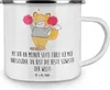 Mr. & Mrs. Panda Pott Beste Schwester - Weiß - Geschenk, Produktbild-Vorschau 3