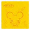 A yellow background with an orange outline of Mickey Mouse's head and various Disney characters in an illustrative style. Produktbild-Vorschau
