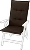 A brown cushion on a white chair. Anteprima dell’immagine prodotto