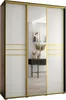 MEBLE KRYSPOL Davos 11 Schrank, drei Türen - 235,2x170x45 Produktbild-Vorschau 1