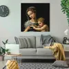 Italienischer Leinwand Leinwandbild - The Virgin of the Produktbild-Vorschau 4