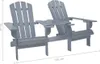 vidaXL Krzesła ogrodowe Adirondack ze stołem z litego Podgląd zdjęcia produktu 12