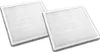 Trade-Shop 6in1 Ersatz-Filter Set: 2x Vorfilter + 2x Produktbild-Vorschau 1