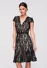 Ombre MERY – Elegantes Abend- / Cocktailkleid aus floraler Produktbild-Vorschau 3