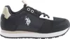 US POLO BEST PRICE BLACK SCARPE SPORTIVE PER BAMBINI : Anteprima dell’immagine prodotto 1