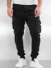 Kalhoty Urban Classics Fitted Cargo Sweatpants black - XL Náhled obrázku produktu 19