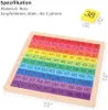 Hölzerne Montessori Mathe Zählen Hundert Board Spielzeug, Produktbild-Vorschau 3