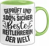 Reitleherin Tasse Geschenk Beste Reitlehrerin Der Welt Produktbild-Vorschau 1